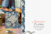 Australian Flora Seamless Patterns, a Pattern Graphic by Sketchbook Designs (Thumbnail 9 of 10)