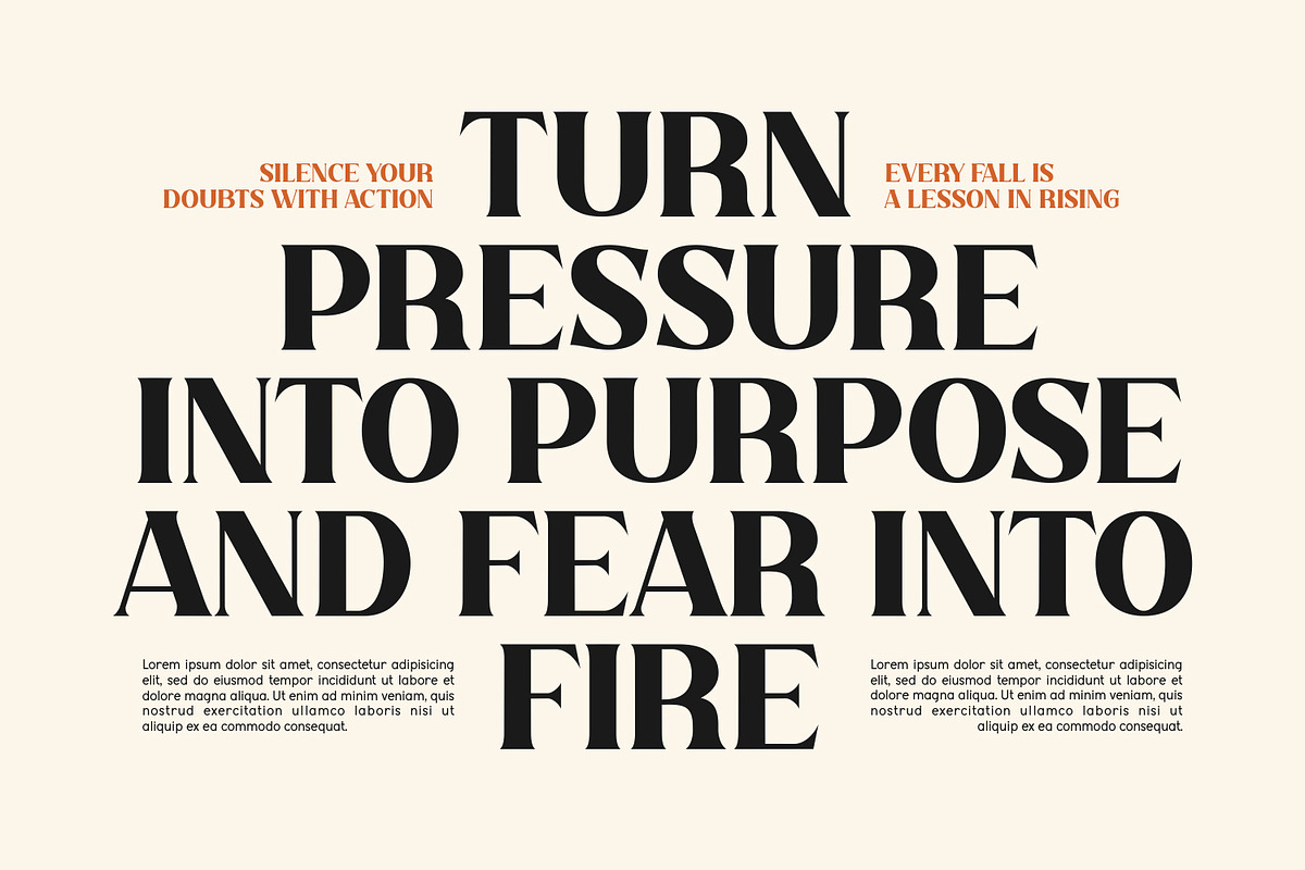 Thannie | Modern Display Serif, a Serif Font by BlancaLab Studio (Photo 3 of 5)