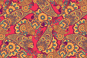 Beautiful paisley seamless pattern, a Pattern Graphic by antalogiya (Thumbnail 5 of 7)