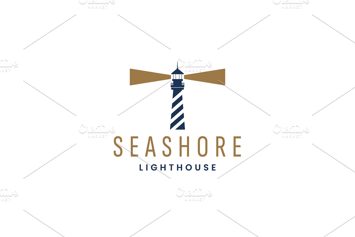 Seashore logo template illustration, a Branding & Logo Template by Dyn Studio (Photo 1 of 2)