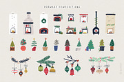 Christmas House Creator | svg png ai, a Seasonal Illustration by Olia (Thumbnail 16 of 28)