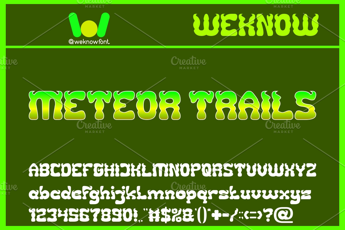 Dragon Monster font, a Font by weknow (Photo 3 of 8)