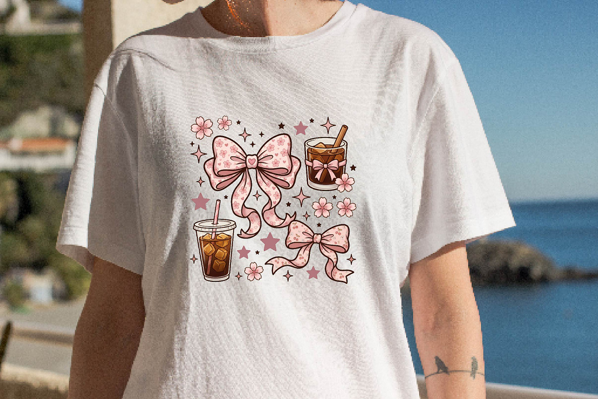 Mother's Day Coquette Coffee PNG, a Work Illustration by DreamPrint404 (Photo 3 of 7)