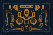 American  Label Vintage, a Sans Serif Font by 24Design Studios (Thumbnail 9 of 10)
