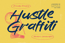 Hustle Graffiti Modern Handwritten