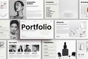 Portfolio Presentation Template, a Presentation Template by E-Type