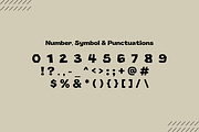 ChunkRiot-Geometric Display Typeface, a Sans Serif Font by AN Productions (Thumbnail 3 of 4)