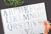 Photoshop Alphabet Brushes preview 2