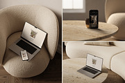16 MacBook, iPhone, iPad Mockups, an iPhone Mockup by Moyo Studio (Thumbnail 6 of 10)