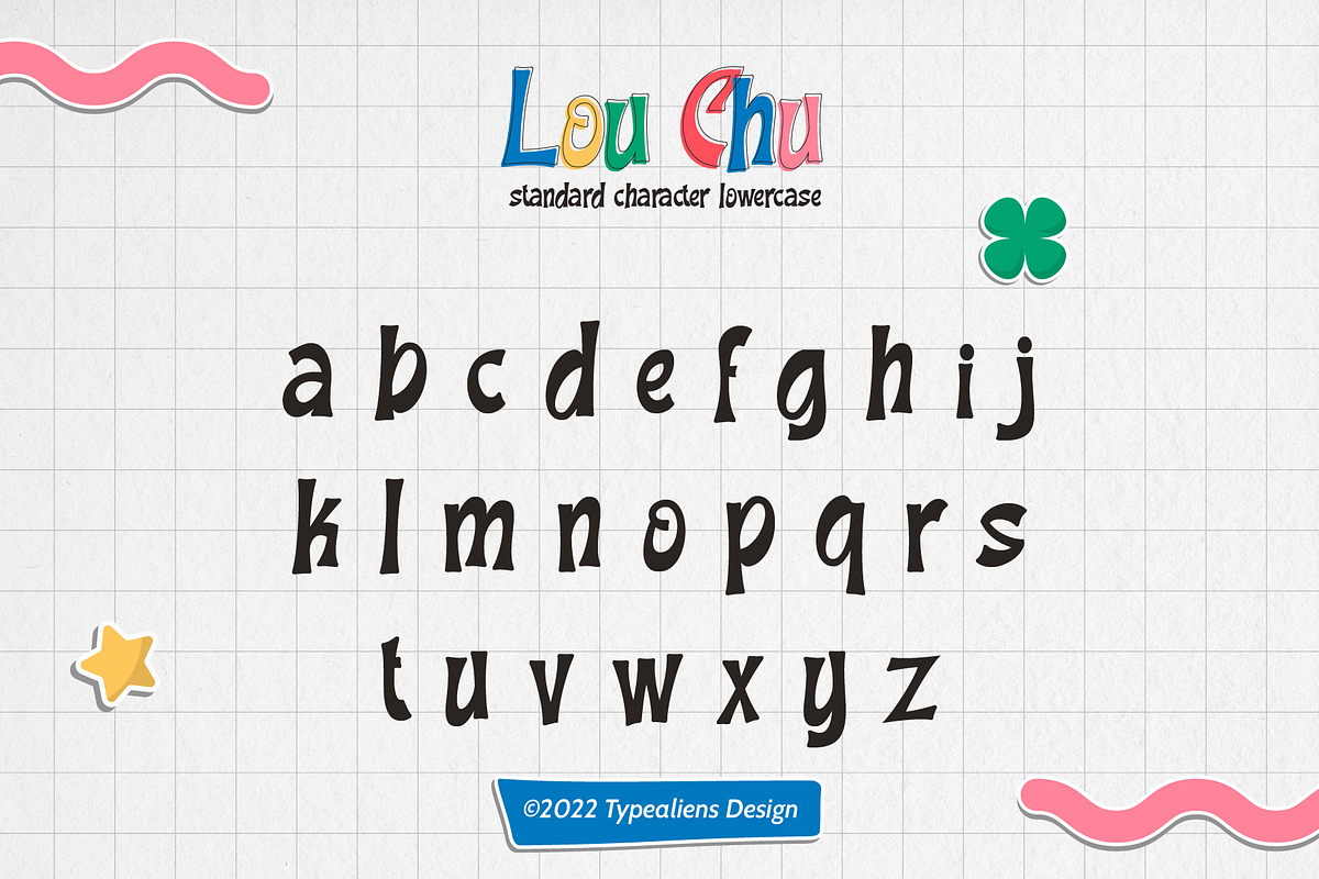 Lou Chu, a Sans Serif Font by ilhamtaro (Photo 7 of 10)