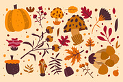 Fall Autumn Vector Element, an Object Graphic by Firman Bayu (Thumbnail 5 of 7)