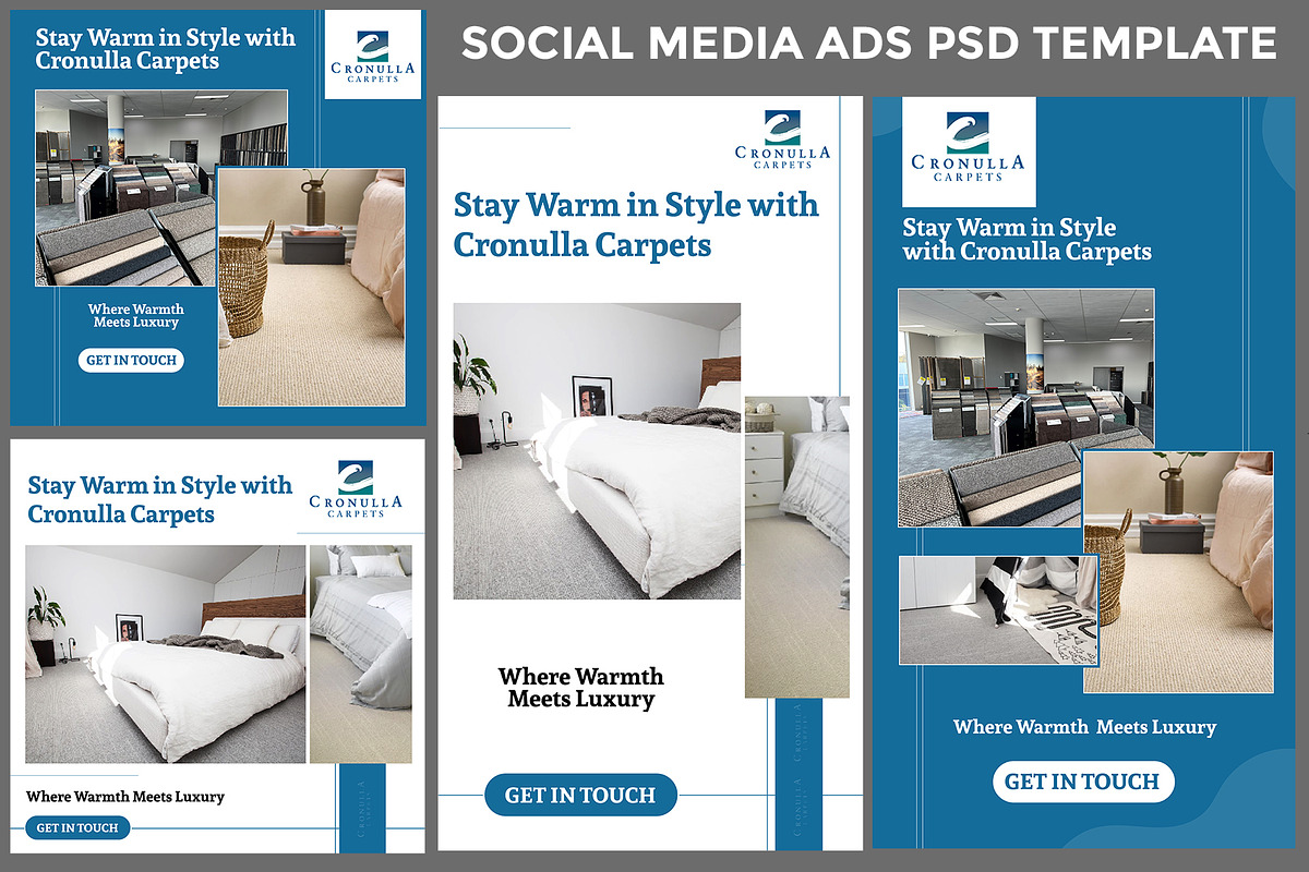 Social Media Advertisement Template, a Social Media Template by Screatives