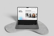 High Quality Laptop Mockup, a Wearable Device Mockup by swsi-studio (Thumbnail 5 of 5)