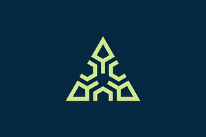elegant house lines spear logo, a Branding & Logo Template by Rasagama Studio