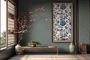 Chinoserie Floral Seamless Pattern, a Pattern Graphic by Olya Creative (Thumbnail 8 of 8)