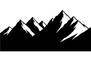 Mountain Landscape Silhouette, a Decorative Illustration by Designer_Momina (Thumbnail 13 of 19)