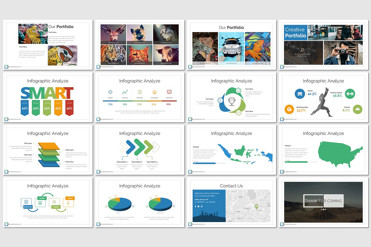 Outside - Powerpoint Template, a Presentation Template by inspirasign