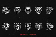 10 Bundle Dark Art Sabertooth, an Illustration by Morspective (Thumbnail 6 of 7)