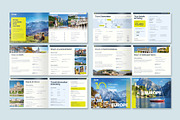 Landscape Travel Itinerary Brochure, a Brochure Template by BrandPacks (Thumbnail 4 of 5)