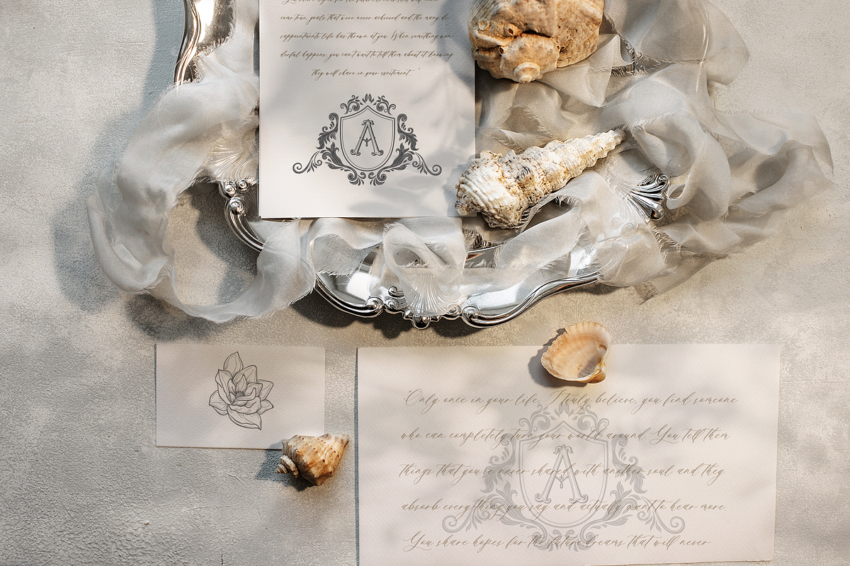 Wedding Monogram Creator. Crests., a Decorative Illustration by Designwork (Photo 21 of 21)