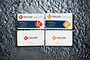 business card & letter K, a Business Card Template by Indigo Graphic Shop (Thumbnail 1 of 4)
