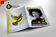 Modern Passport Funeral Program, a Brochure Template by SeraphimChris (Thumbnail 1 of 7)