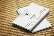 Corporate Business Card CM136, a Business Card Template by annozio (Thumbnail 2 of 4)