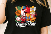 Baseball Sublimation PNG SVG Bundle, a Sport Illustration by Jozoor (Thumbnail 3 of 4)