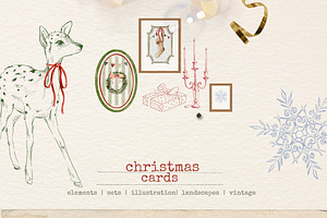 Christmas Cards Vintage Collection