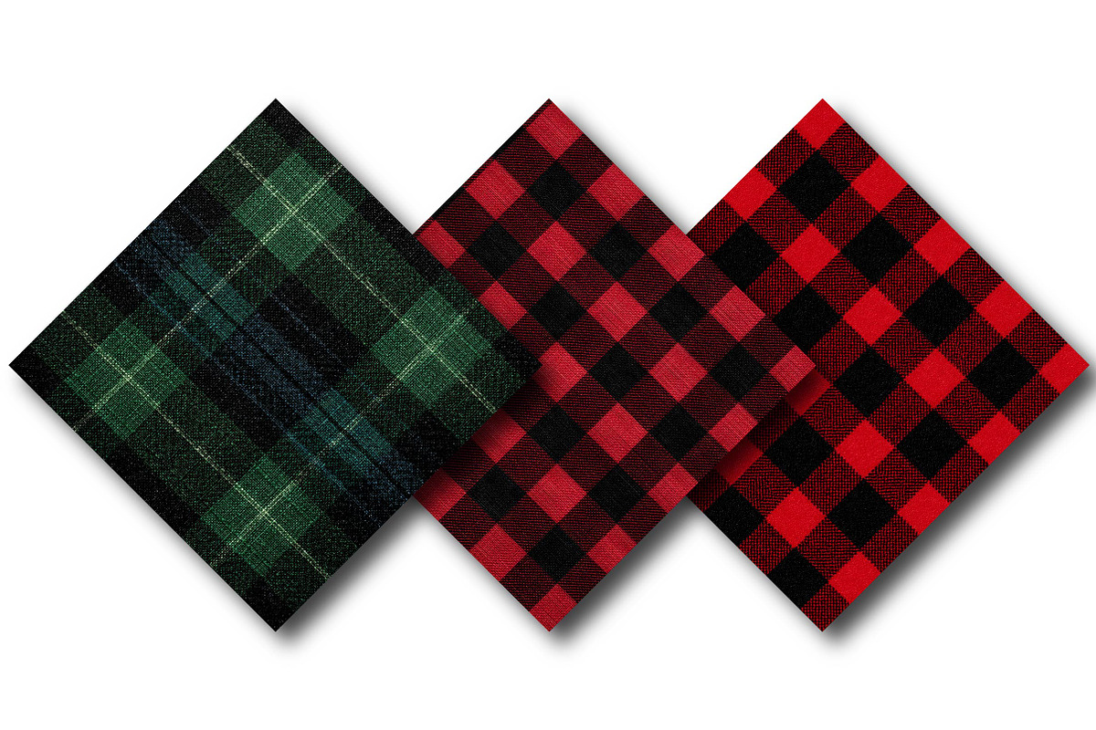 Classic Set Lumberjack Plaid, a Texture Illustration by DreamPrint404 (Photo 3 of 4)