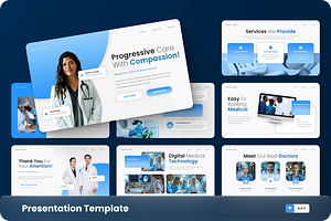 Health Bridge - Medical Keynote, a Presentation Template by GraphauseProject