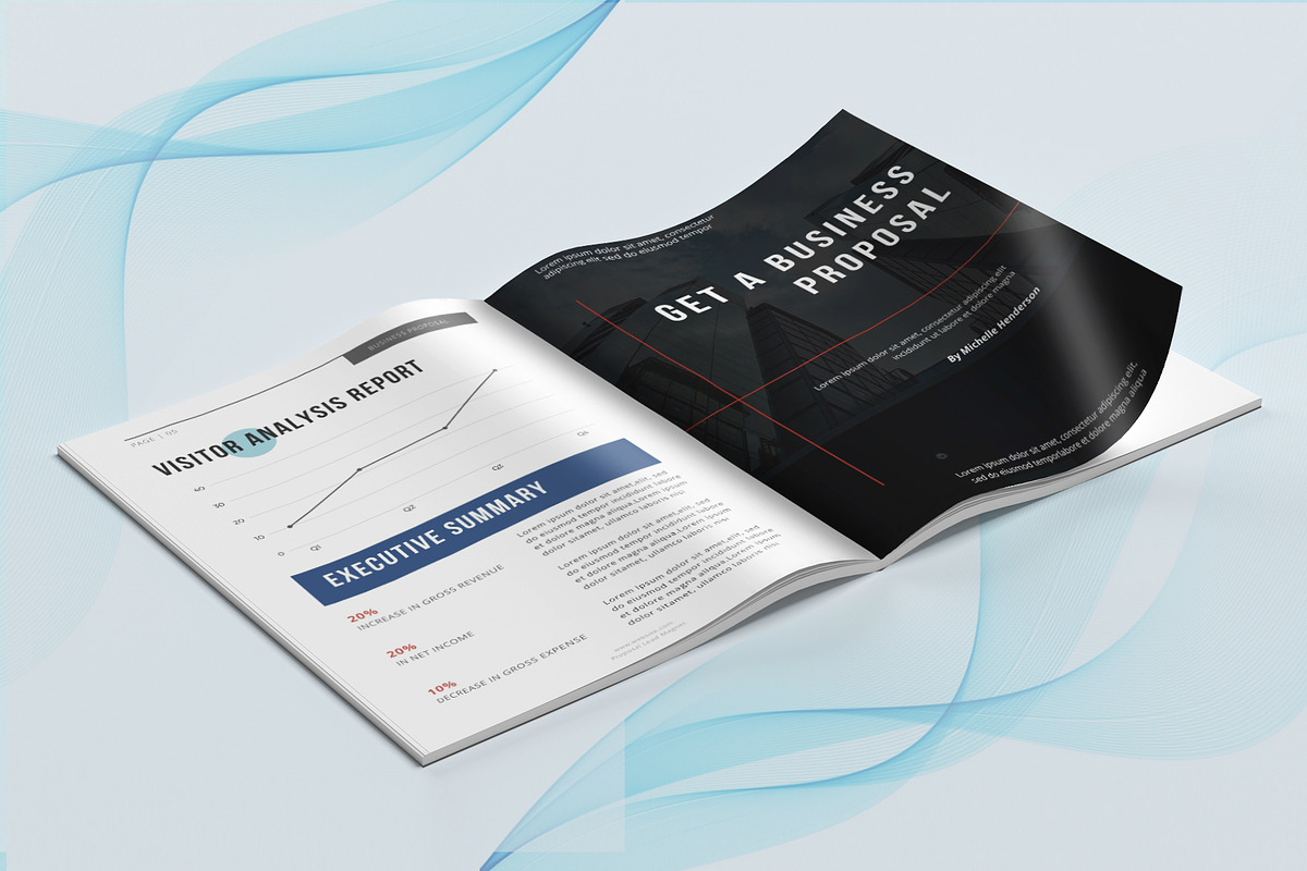 Digital Marketing Business Proposal, an Email Template by Pennyblack Templates (Photo 2 of 4)