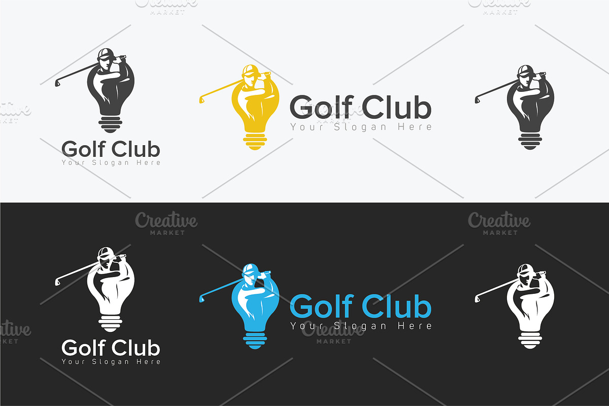 Golf Club Logo Template, a Branding & Logo Template by What a Story (Photo 4 of 5)