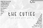 The Cuties family, a Script Font by greatypes studio (Thumbnail 1 of 15)