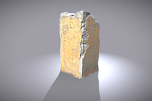 Broken Concrete Pillar