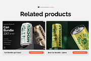 25cl Can - Photoshop Video Mockup, a Packaging Mockup by Mocku (Thumbnail 9 of 12)