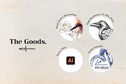 Logos & Lines | Until Nevermore, a Branding & Logo Template by Galaxybomb (Thumbnail 2 of 14)