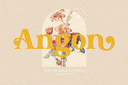 Angon - Retro Serif Font, a Serif Font by epicatype (Thumbnail 1 of 10)