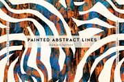 Painted Abstract Lines, a Wallpaper Graphic by MalyskaStudio (Thumbnail 1 of 9)