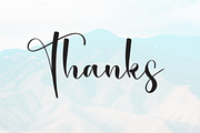 Kamala Mountain | Script Font, a Handwritten Font by Scratchones (Thumbnail 9 of 9)