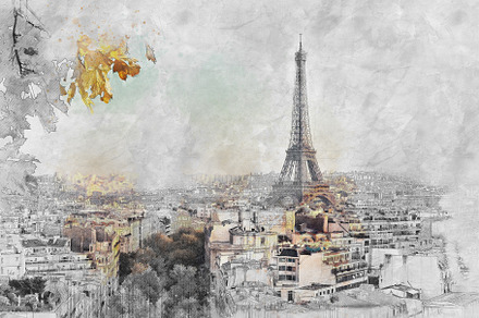 Eiffel Tower. Paris, France