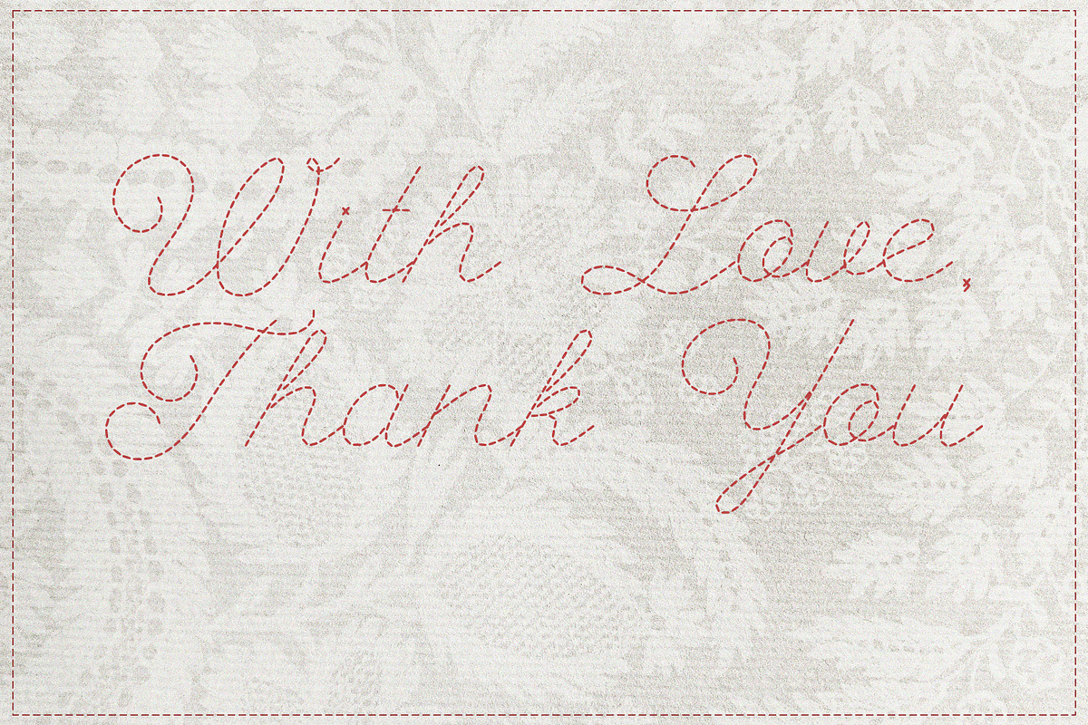 Silk Atelier Stitched Script Font, a Script Font by AnMark (Photo 12 of 13)