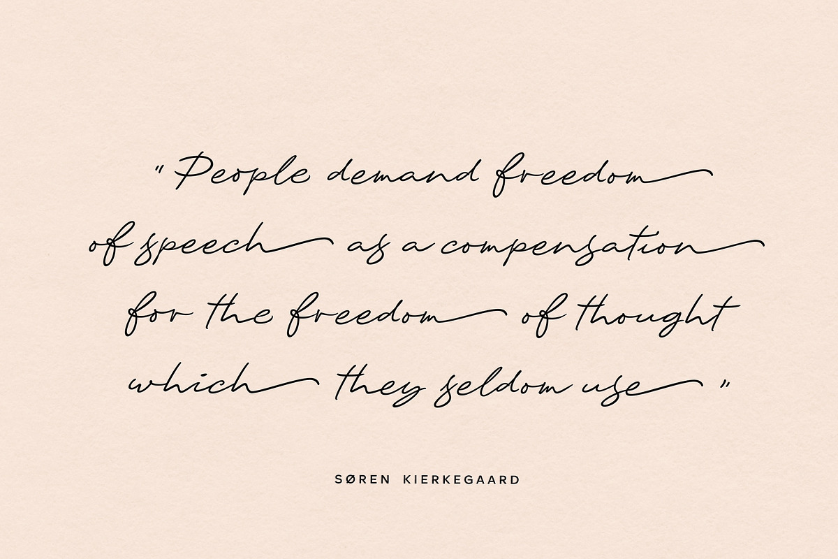 Ellie Script - handwriting style, a Script Font by Fenotype (Photo 4 of 14)