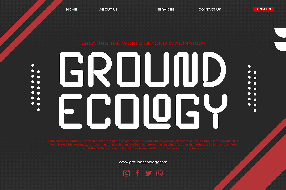 Riluxes || Futuristic Sans Serif, a Sans Serif Font by Ermedia Studio (Photo 5 of 10)