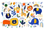 Childish collection, an Animal Illustration by MoleskoStudio (Thumbnail 2 of 21)