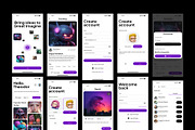 GenImage - AI Art Generator UI KIT, an UI Kit Template by Lumina_ui_ux202 (Thumbnail 4 of 5)