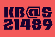 Rakd - Bold Geometric Display Typefa, a Font by ESEM (Thumbnail 5 of 6)