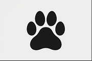 Cat Silhouette Paw Cutout Set, an Illustration by hafijul (Thumbnail 5 of 9)