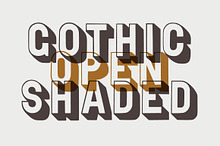 Gothic Open Shaded