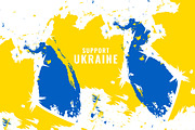 love and support Ukraine stop war, a Background Graphic by NJ Himel (Thumbnail 7 of 9)